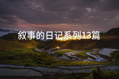 叙事的日记系列13篇